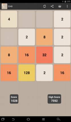 Juego 2048 para Android