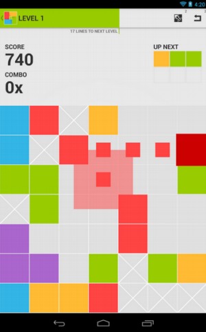 7x7, adictivo juego para teléfonos con Android
