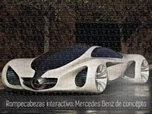 Rompecabezas interactivo: Mercedes Benz de concepto