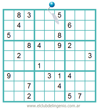 Sudoku interactivo de difcil resolucin