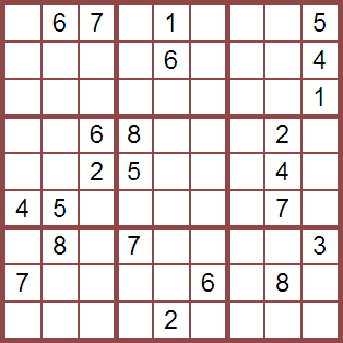 Sudoku de mediana dificultad