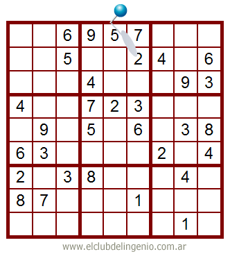 Sudoku de fcil resolucin