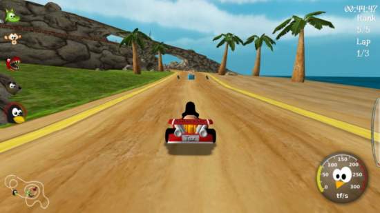 SuperTuxKart juego gratuito