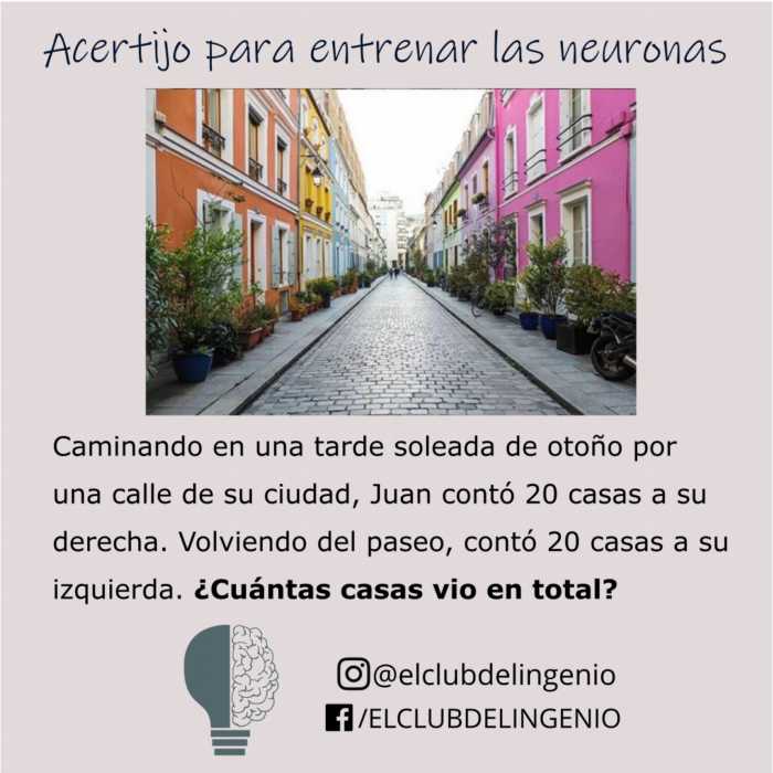 Un nuevo acertijo para que puedas entrenar tus neuronas