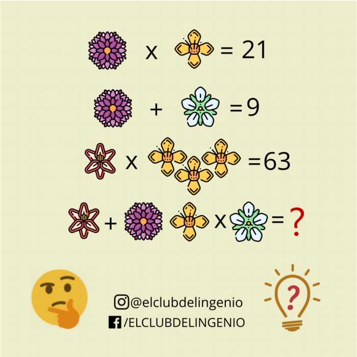 Un nuevo acertijo lógico matemático para agilizar la mente