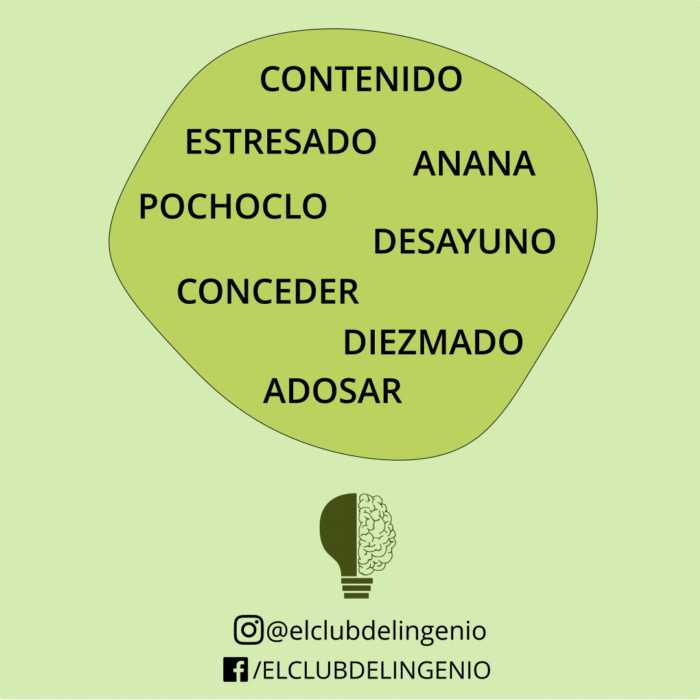 Conjunto de palabras para entrenar tu inteligencia verbal