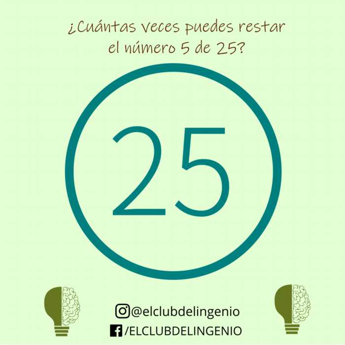 Un nuevo acertijo para razonar y hacer gimnasia mental