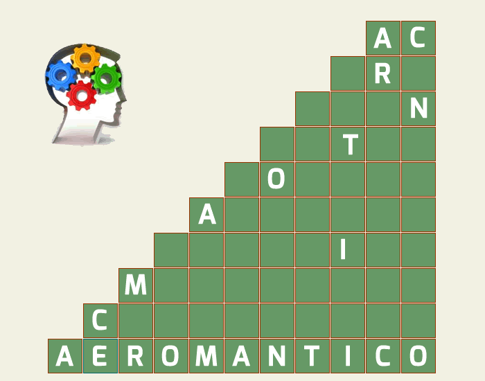 Construyendo palabras. Juego de inteligencia verbal