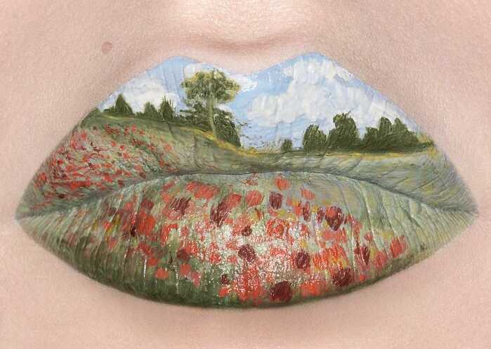 Ingenio y arte para crear obras maestras en los labios