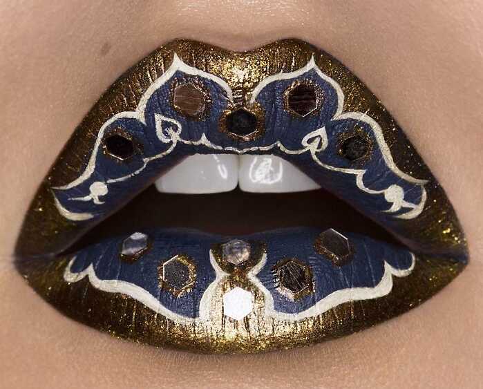 Ingenio y arte para crear obras maestras en los labios
