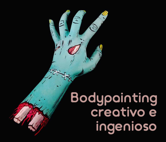 El bodypainting, un engaño para nuestro cerebro