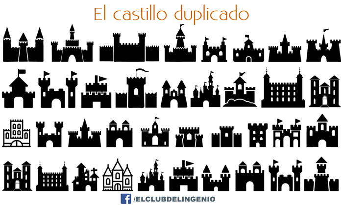 Castillos del mundo. Un juego de memoria visual