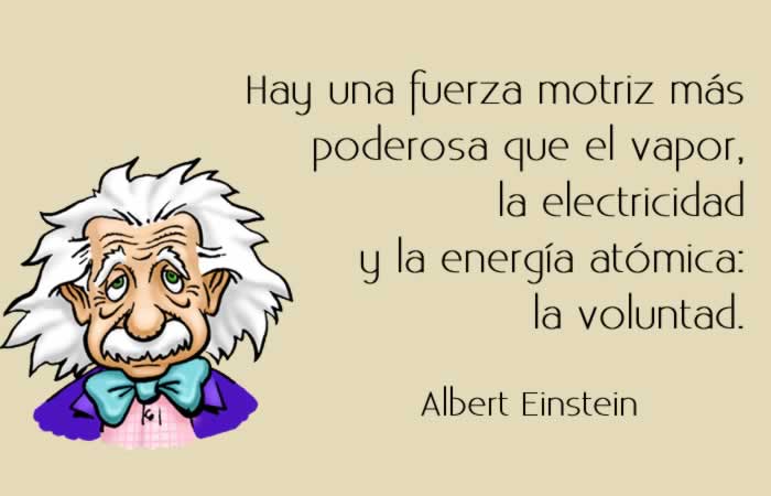 Albert Einstein y el poder de la voluntad