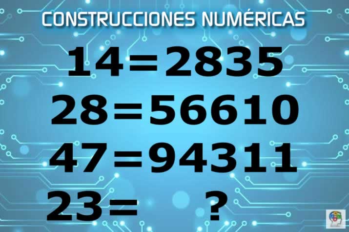 Completa las construcciones numéricas. Un juego de lógica y razonamiento