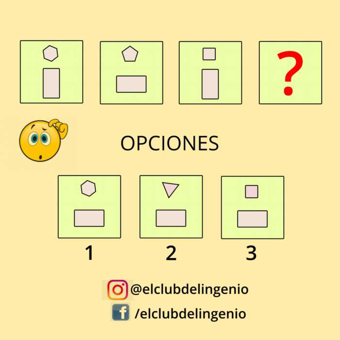 Entretenimiento y gimnasia mental con figuras geométricas