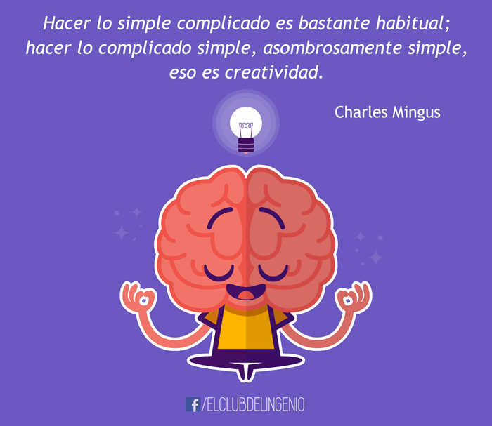 Una frase sobre la creatividad