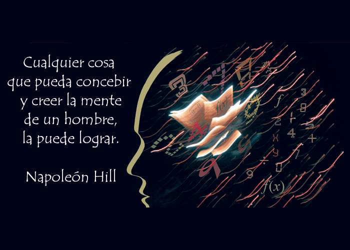 Cita del escritor Napoleon Hill