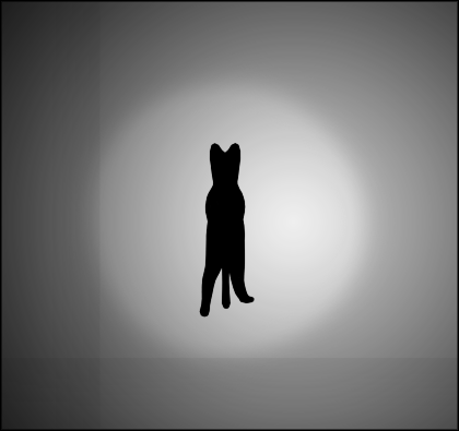 Ilusión óptica de un gato girando