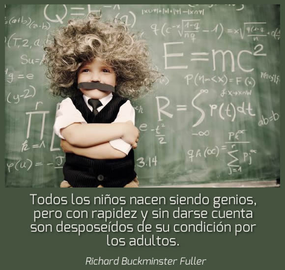 Genios infantiles. Cita