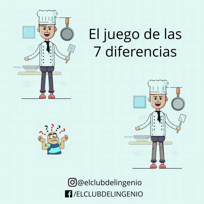 Encuentra las diferencias y entrena tu memoria visual