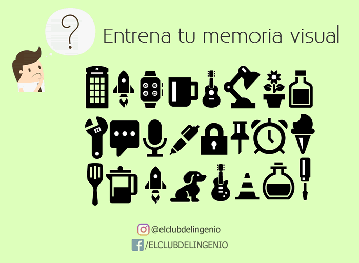 Juega y entrena tu memoria visual