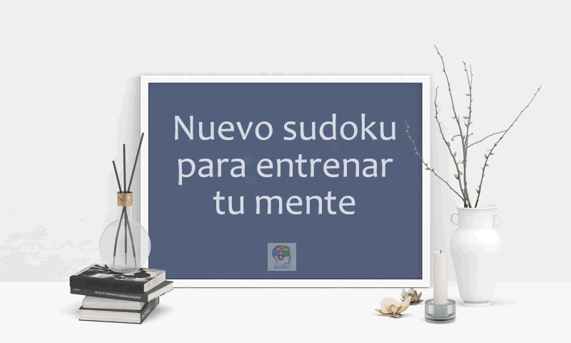 Sudoku de mediana dificultad para entrenar tus neuronas