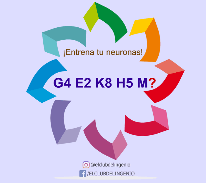 Encuentra la relación entre números y letras