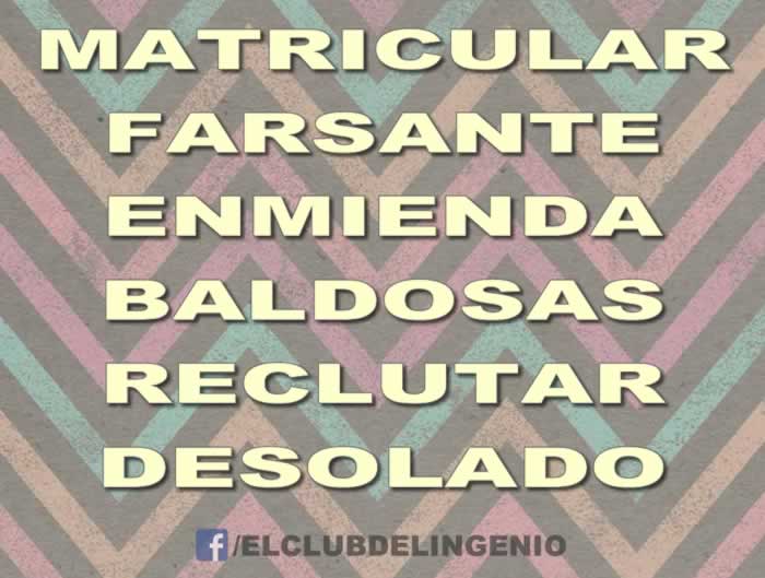 Usa tu inteligencia verbal y encuentra la relación