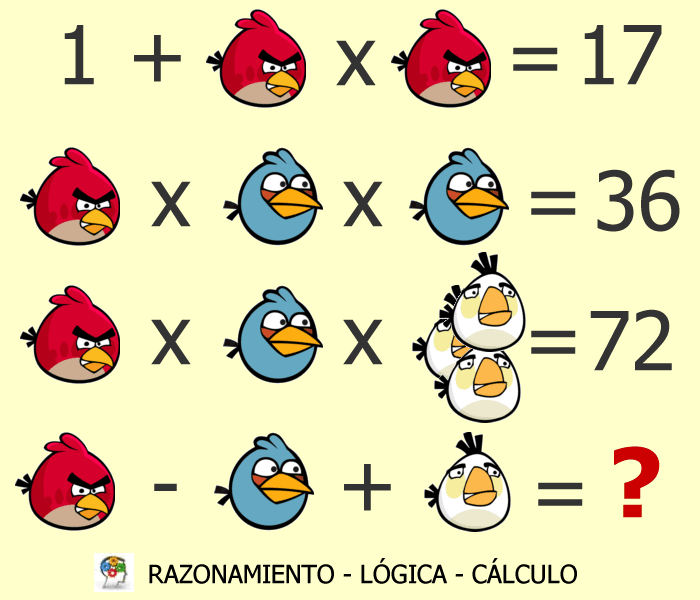 Disfraz Antecedente Grande Un juego de lógica, razonamiento y cálculo | El Club del Ingenio - Juegos  para entrenar la mente