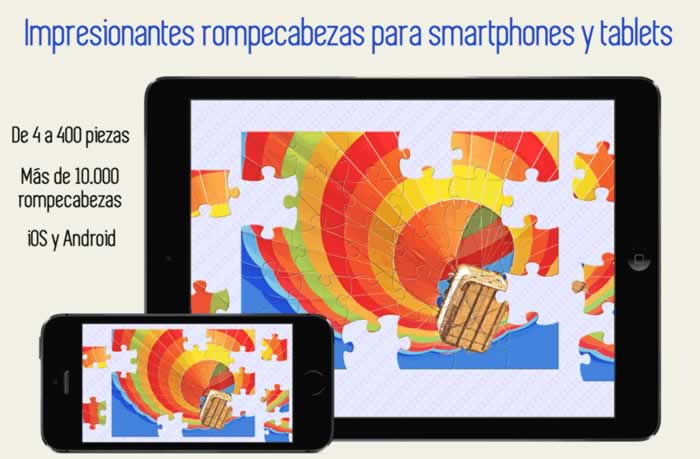 Impresionantes rompecabezas para smartphones y tablets