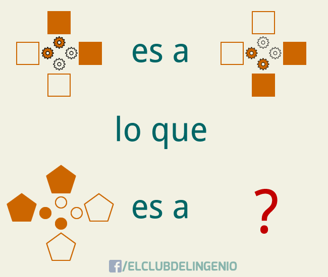 Encuentra la relación entre las imágenes