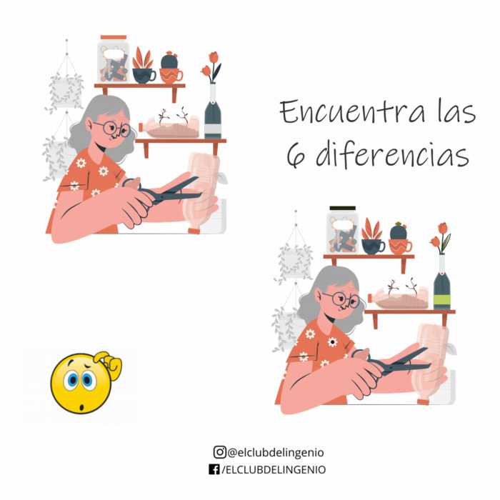 6 diferencias para entrenar tu memoria visual