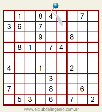 Sudoku de muy difícil | El Club Ingenio - Juegos para entrenar la mente