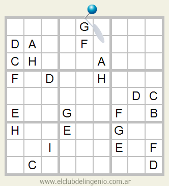 letradoku de fácil resolución