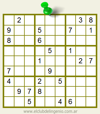 Sudoku interactivo difícil