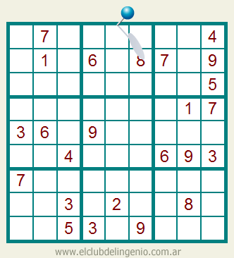 sudoku de mediana dificultad