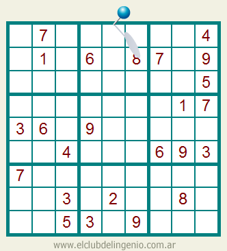 refrigerador inestable ganado Nuevo sudoku de dificultad media | El Club del Ingenio - Juegos para  entrenar la mente