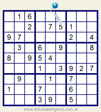 Sudoku muy fácil de resolver