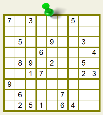 Difícil sudoku | El Club Ingenio - Juegos para entrenar la mente