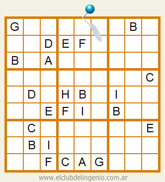 Nuevo sudoku letras | El Club Ingenio - Juegos para la mente