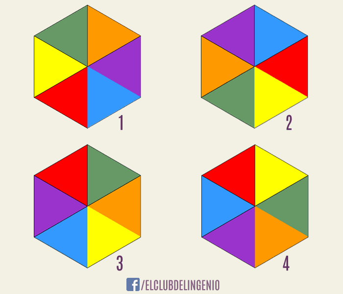 Un juego de lógica con formas y colores